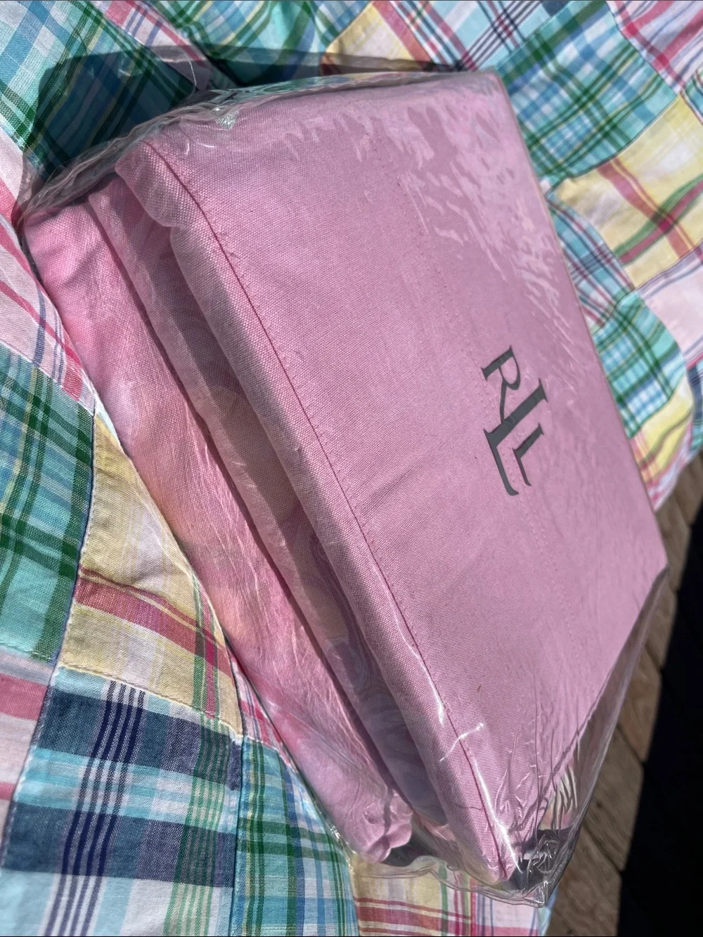 Lauren, Ralph Lauren,  University, Oxford, pink twin sheet set🩷